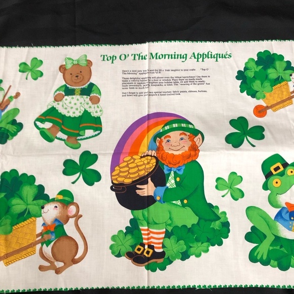 Cranston Print Works St. Patrick’s Day Appliqués - Picture 5 of 10